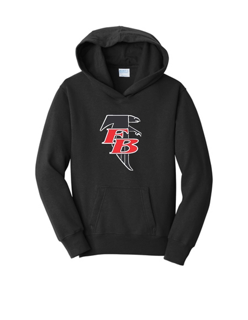 Flowery Branch Falcons Printed Logo Hoodie