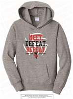 Meet Defeat Repeat Hoodie