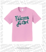 Friendship Elementary Falcons Girl Tee