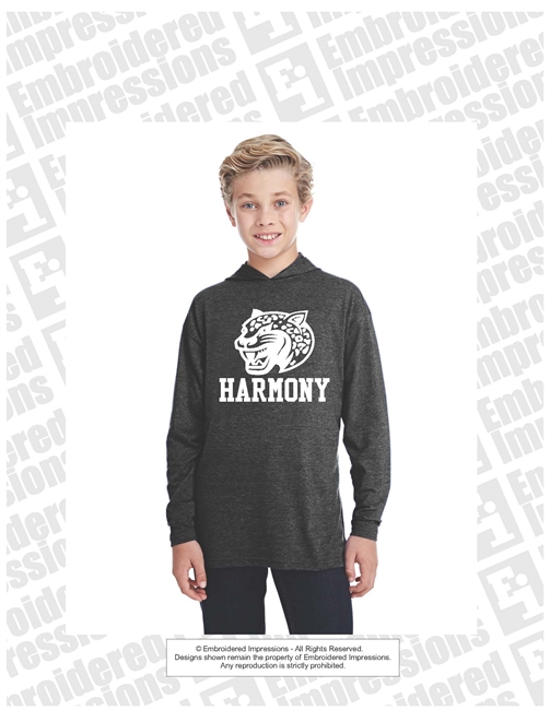 Harmony Elementary Jaguar Head Hoodie