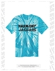 Harmony Jaguars Turquoise Tie Dye Tee