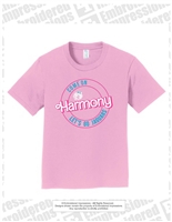 Come On Harmony Pink Tee