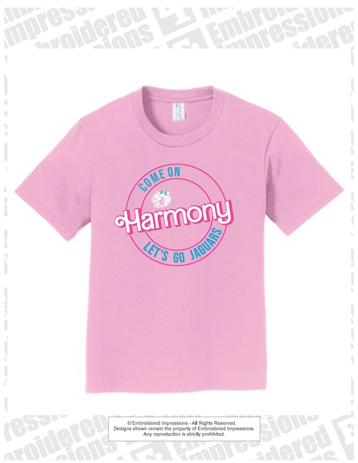 Come On Harmony Pink Tee