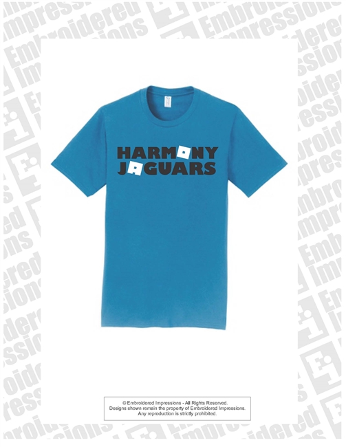 Harmony Jaguars Gaming Font Tee