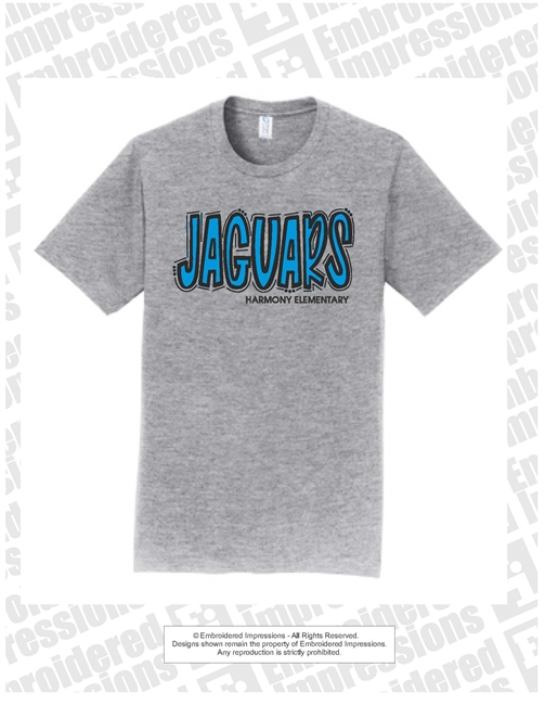 Harmony Jaguars Cute Font Tee
