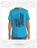 Harmony Elementary Jaguar Flag Dri-Fit Tee