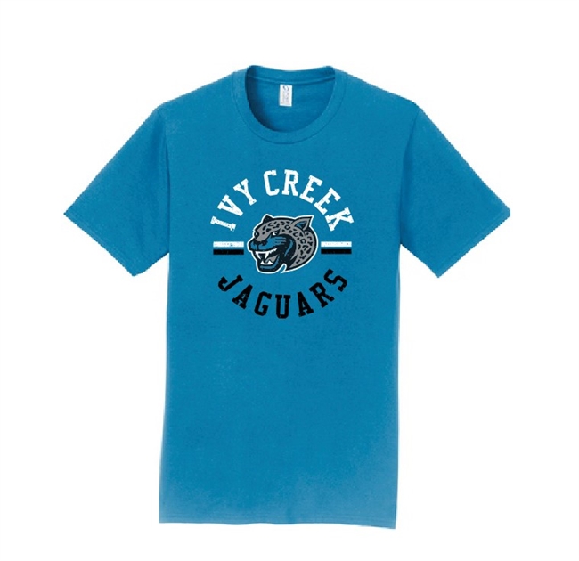 Ivy Creek Distressed Logo Tee