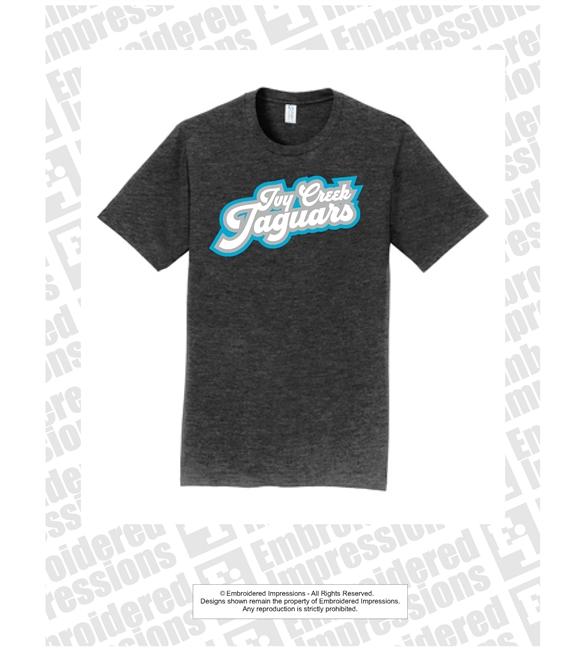 Ivy Creek Jaguars Fancy Font Tee