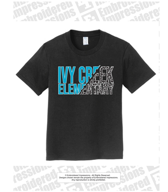 Ivy Creek Jaguars Split Animal Print Tee