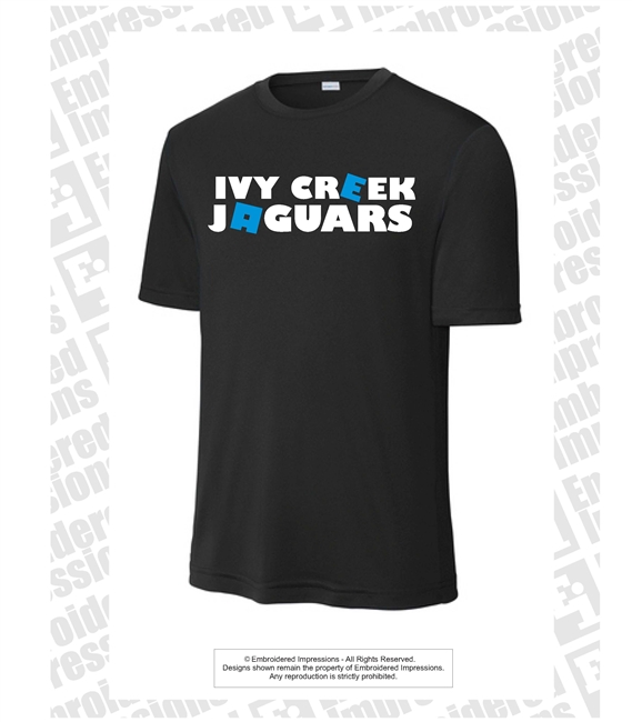 Ivy Creek Jaguars Gaming Font Tee