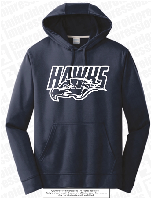 Jones Hawks Wicking Hoodie