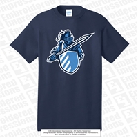Knights Sword and Shield Cotton Tee