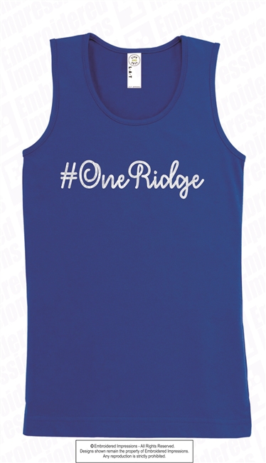 One Ridge Ladies and Girls Cotton Tank