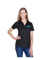 Jones Jaguar Black Ladies Polo