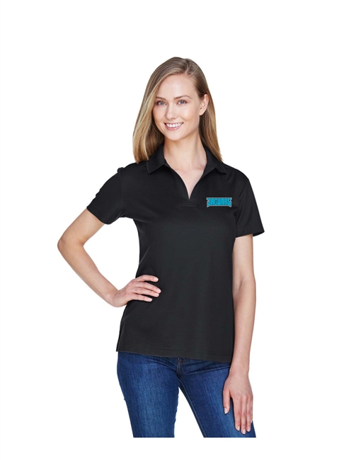 Jones Jaguar Black Ladies Polo