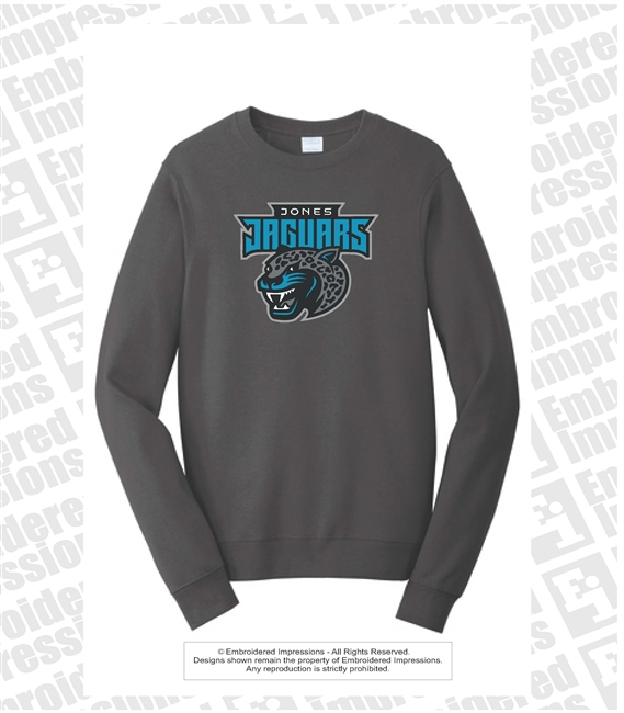 Jones Printed Jaguar Crewneck Sweatshirt