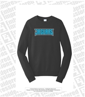 Jones Jaguar Blue Logo Crewneck Sweatshirt