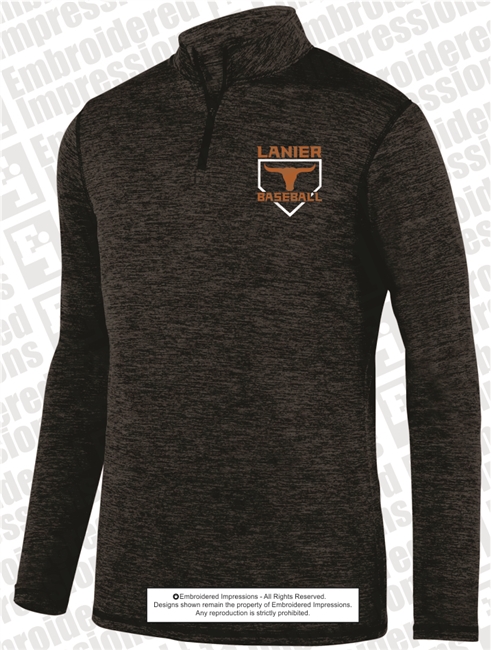 Youth and Adult Heathered 1/4 Zip Pullover