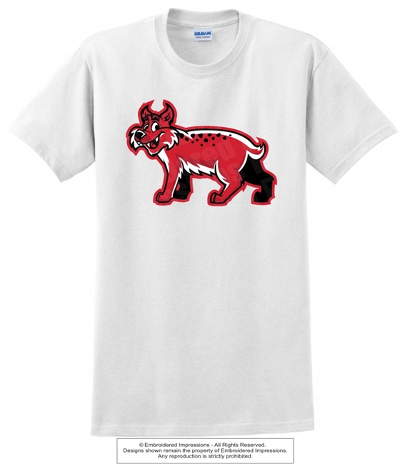 Digitally Printed Wildcats Logo Cotton Tee