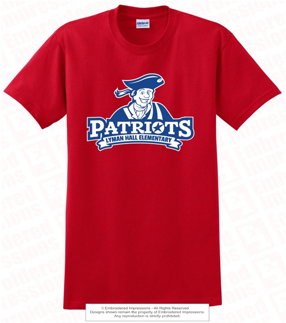 Lyman Hall Elementary Patriots Tee