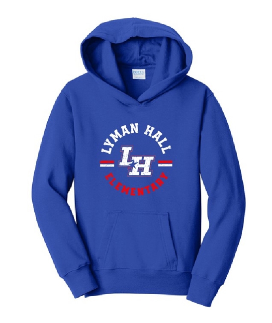 Lyman Hall Distressed Hoodie