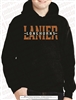 Lanier Longhorns Split Applique Hoodie