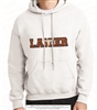 Glitter Lanier White Steer Head Hoodie