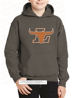 L Longhorns Logo Hoodie in Dark Color