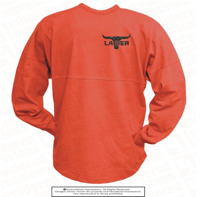 Lanier Spirit Long Sleeve Crew Shirt