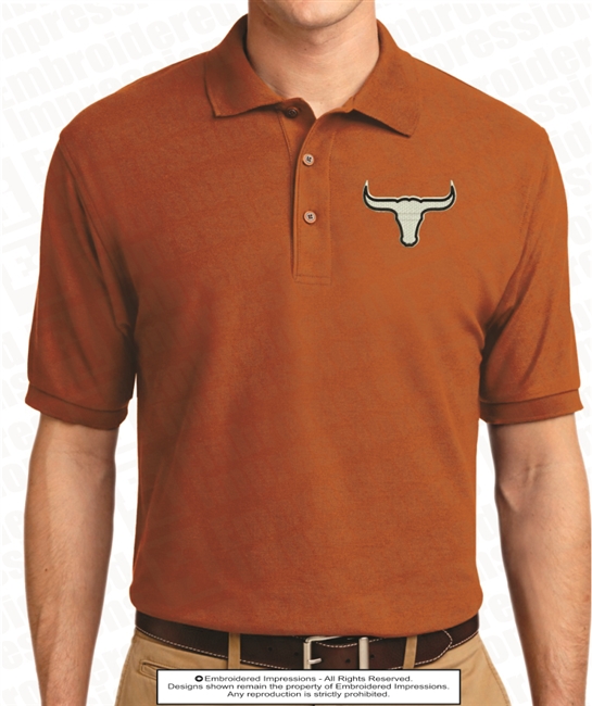 Lanier Steer Head Polo