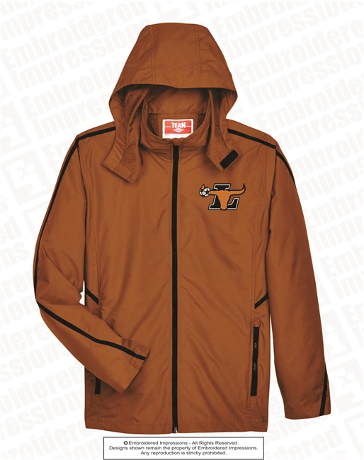 L Longhorns Logo with Soccer Ball Jacket