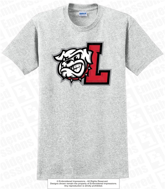 L Bulldogs Head Cotton Tee