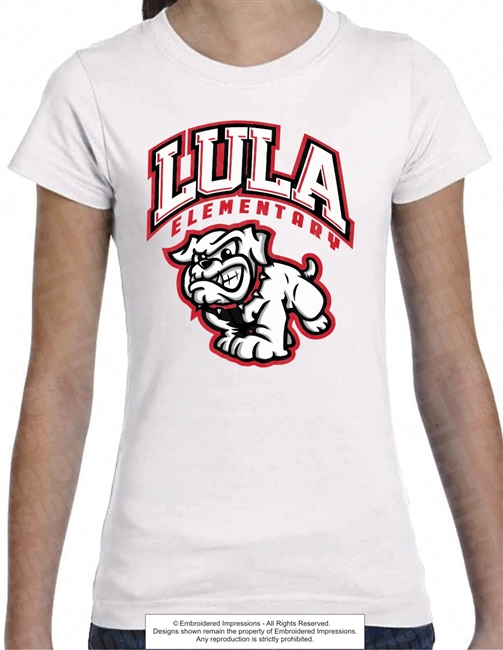 Curvy Lula Elementary Tee