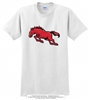 Full Mustangs 100 Percent Cotton Tee