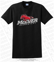 McEver Elementary Mustangs Tee