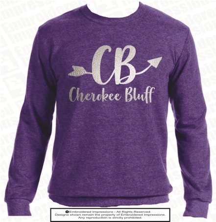 Cherokee Bluff Arrow Sweatshirt