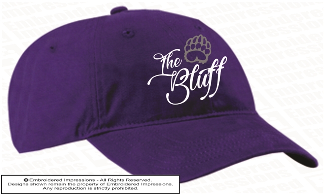 The Bluff Brushed Twill Cap