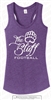 The Bluff Football Racerback Tank