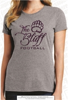 The Bluff Football Glitter Tee