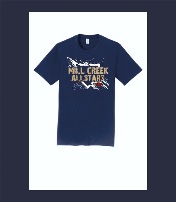 Mill Creek Allstars Baseball Cotton Tee