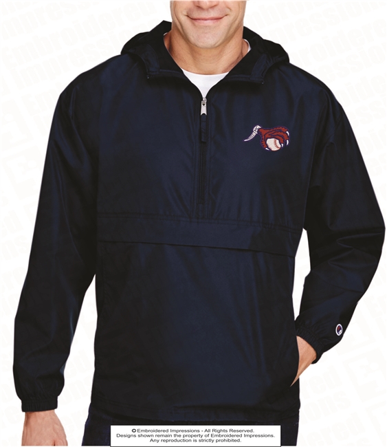 Hawks Baseball Champion Packable Anorak 1/4 Zip