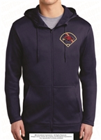 Baseball Field Nike Therma-FIT Full-Zip Fleece Hoodie