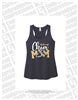 Midway Cheer Mom Glitter Letter Tank Top
