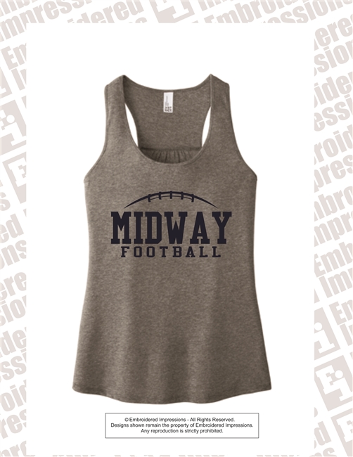 Midway Football Tank Top