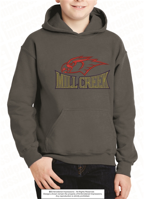 MILL CREEK Hawks Puff Hoodie