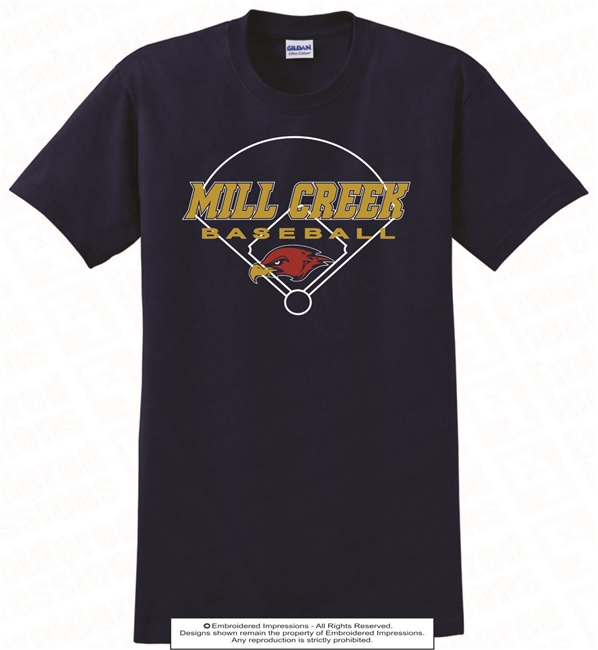 Mill Creek Baseball Cotton Tee