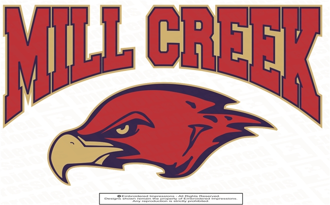 Mill Creek Hawks Sticker