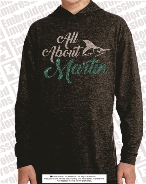 MTA Marlins Hooded Tee Shirt