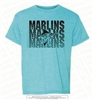 Repeated Marlins Tee