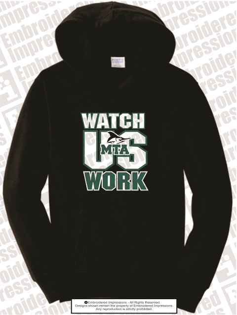 MTA Heavy Duty Hooded Sweatshirt